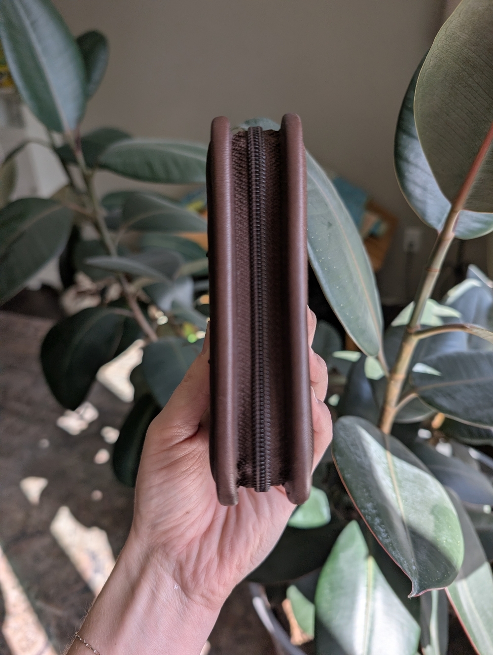 🤎 Coach Mahogany Neo Zip-Around Compact Clutch 🤎 - Picture 4 of 7